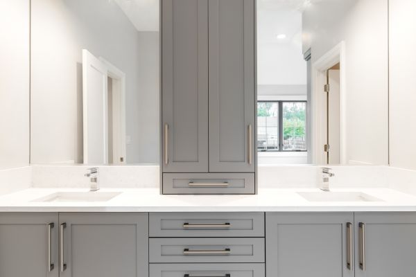 Bathroom Cabinet Refacing in College Station