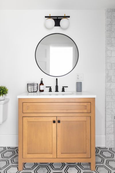 Custom Vanity Installation in College Station