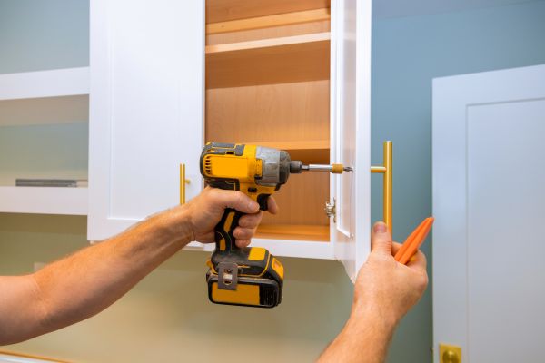 Kitchen Cabinet Door Repair in College Station